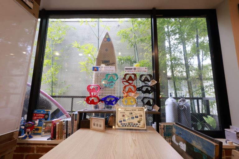 ２Fの学科コーナー